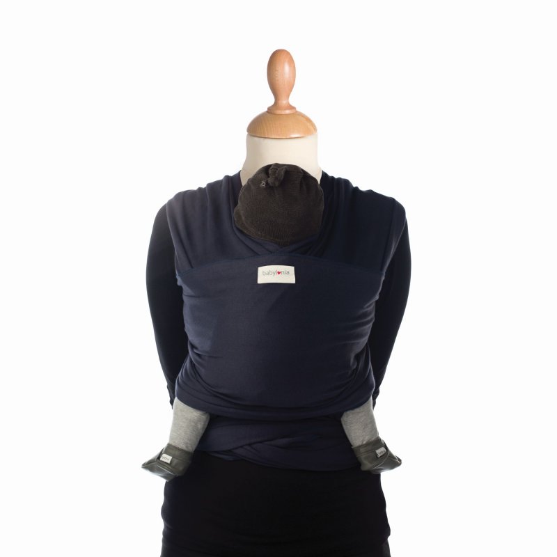 Babylonia nosítko TRICOT-SLEN ORGANIC Navy Blue Babylonia