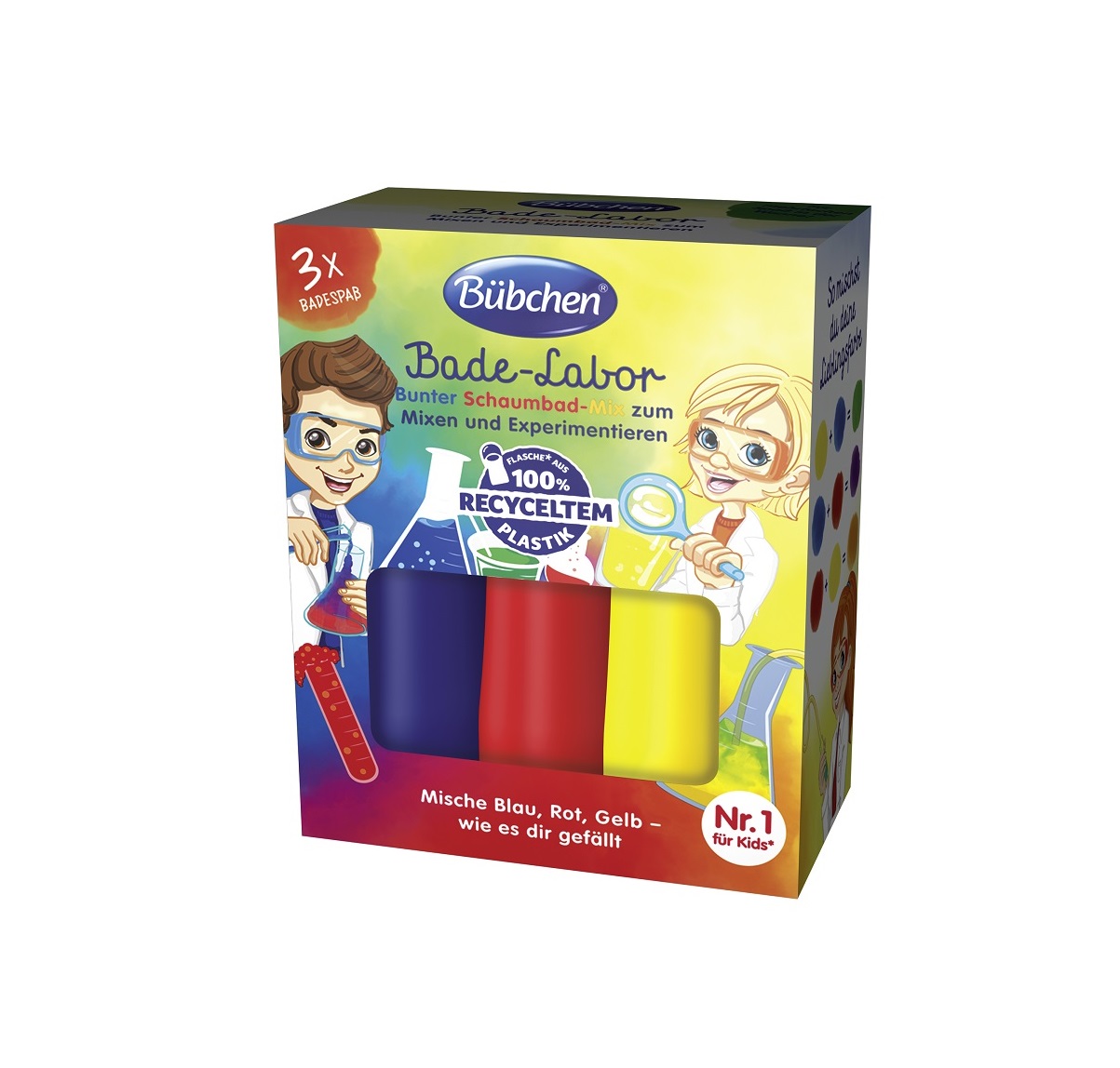 Bübchen Kids Koupelová laboratoř 3x50 ml Bübchen