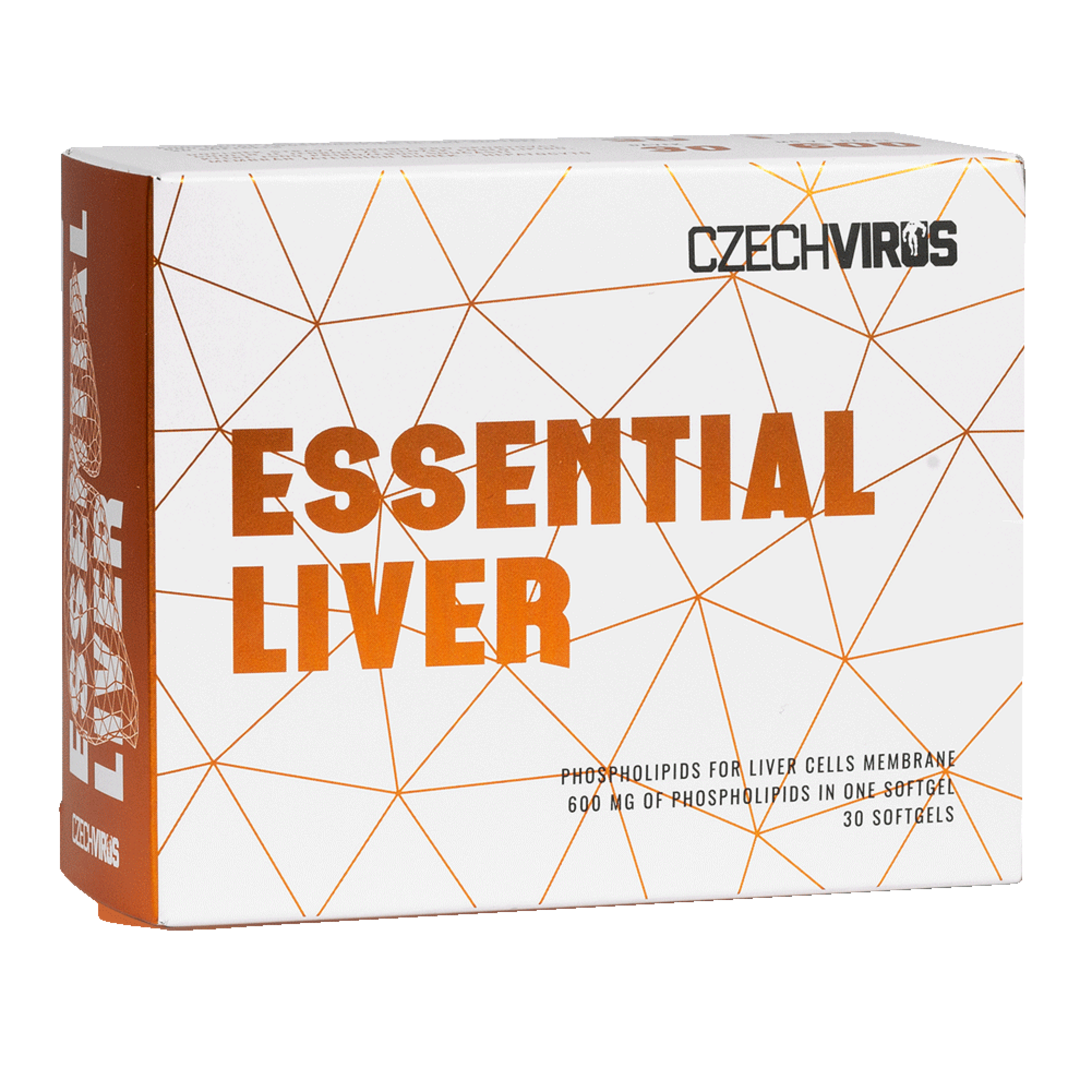Czech Virus Essential Liver - 30 tobolek Czech Virus