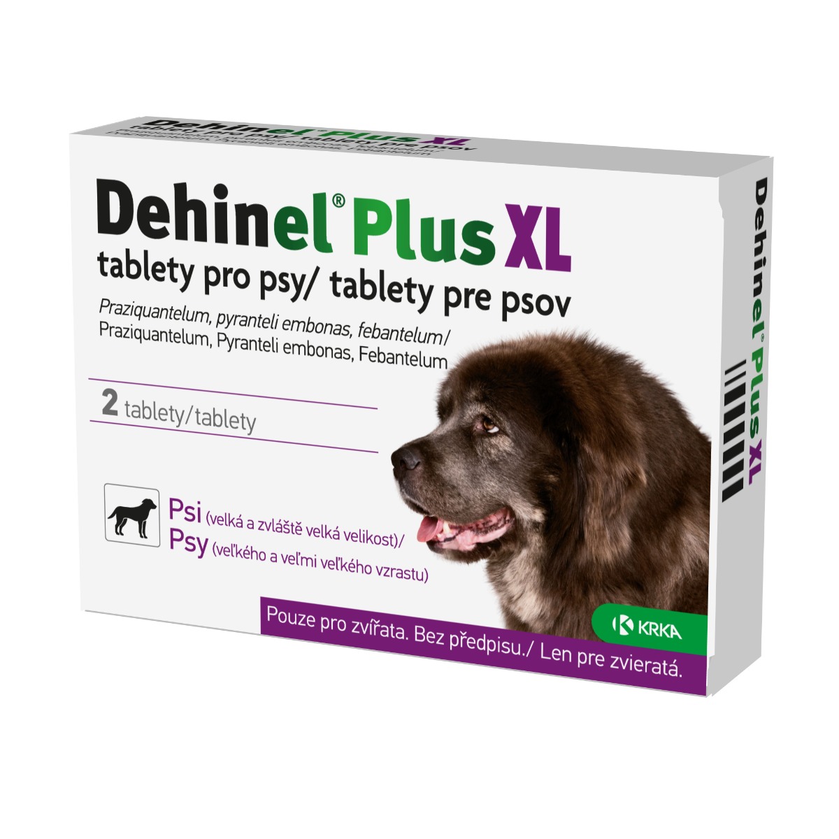 Dehinel Plus XL Tablety pro psy 2 tablety Dehinel