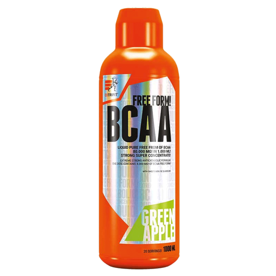 Extrifit BCAA Free Form Liquid 80.000mg 1000ml - meruňka Extrifit