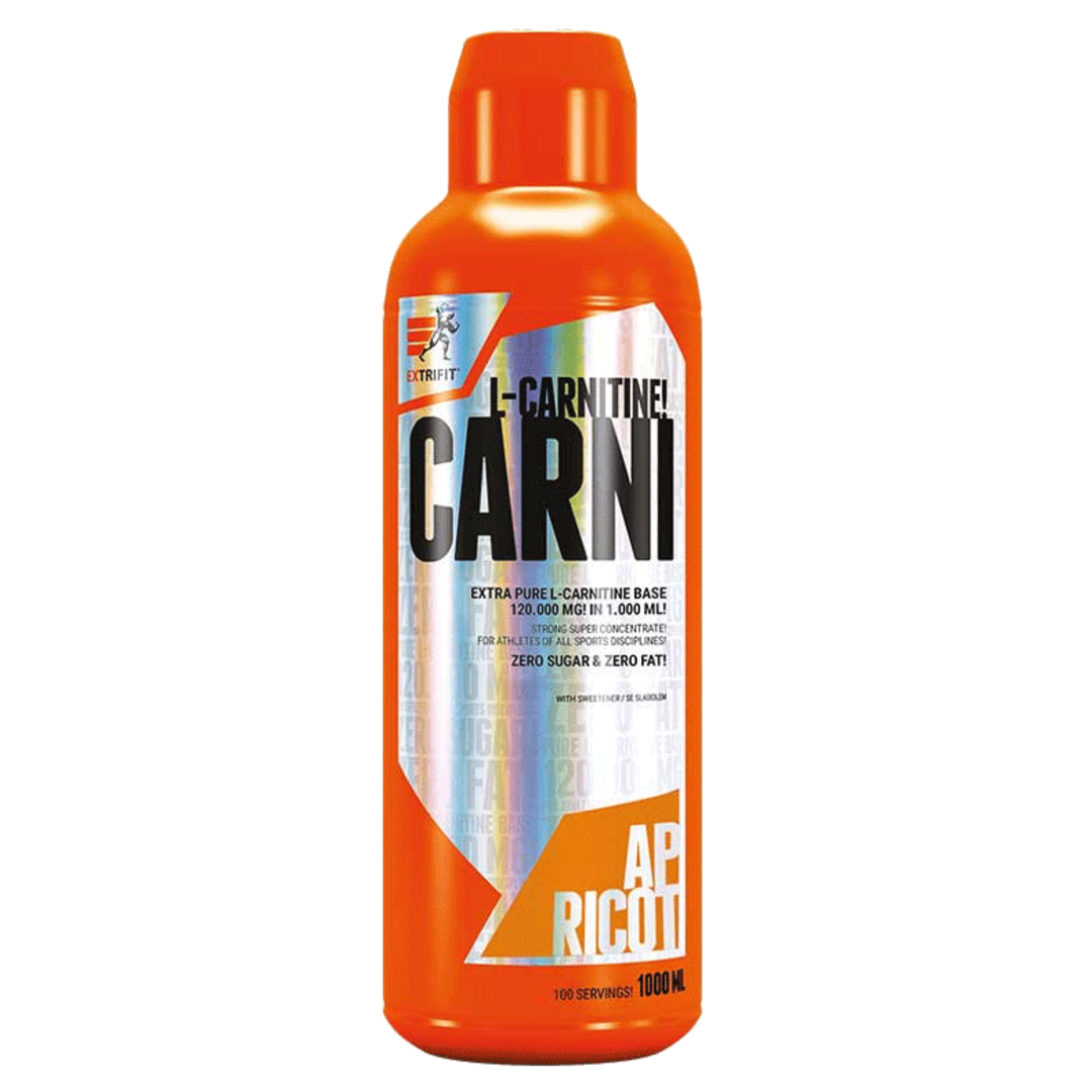 Extrifit Carni Liquid 120000mg 1000ml - jahoda