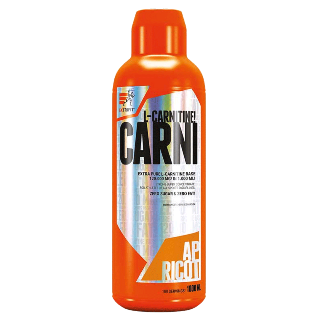 Extrifit Carni Liquid 120000mg 1000ml - meruňka Extrifit