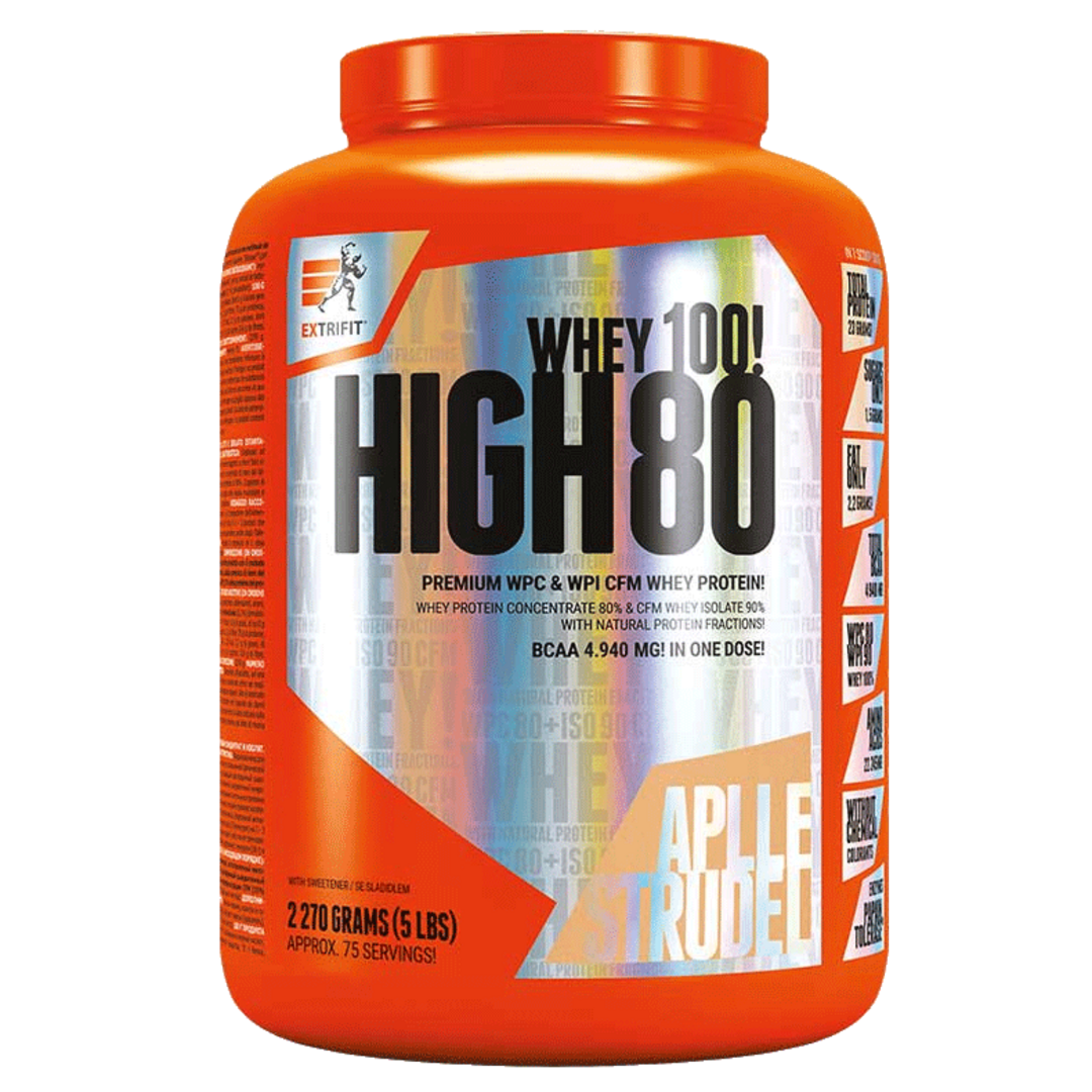 Extrifit High Whey 80 1kg - jahoda Extrifit