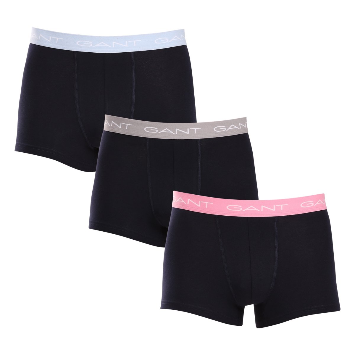 GANT 3PACK pánské boxerky černé (902423003-649) XL Gant