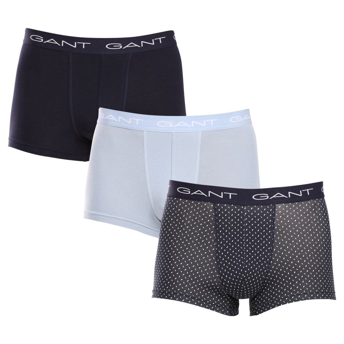 GANT 3PACK pánské boxerky vícebarevné (902343013-433) M Gant