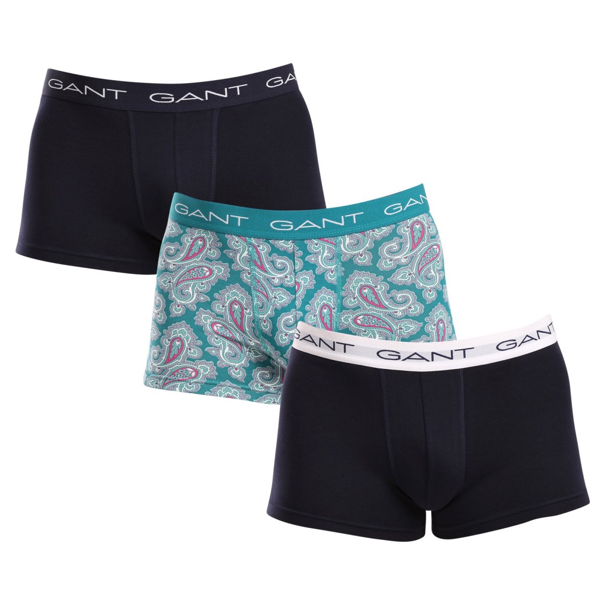 GANT 3PACK pánské boxerky vícebarevné (902413033-340) M Gant