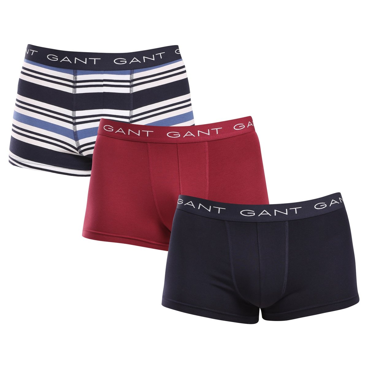GANT 3PACK pánské boxerky vícebarevné (902433043-433) L Gant