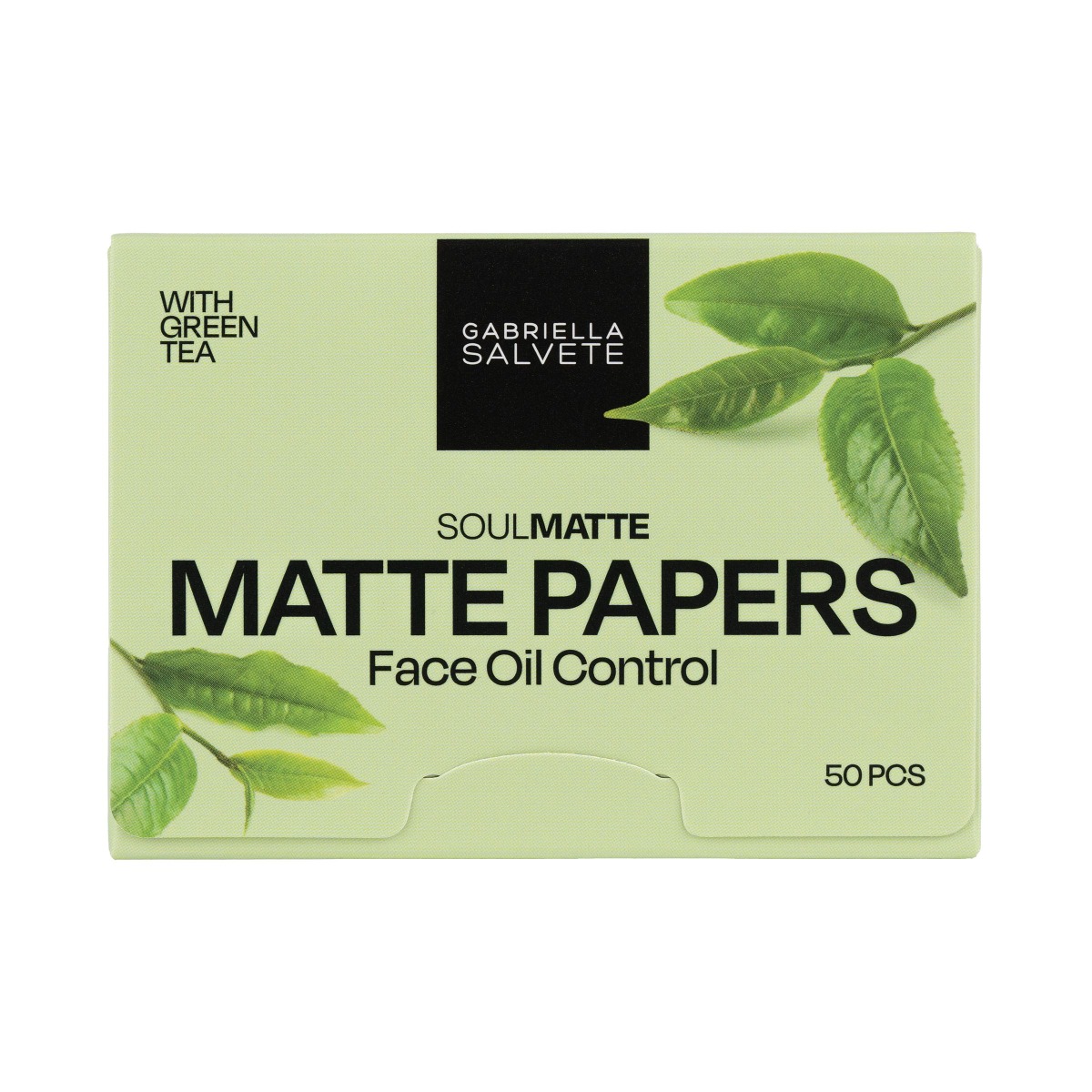 Gabriella Salvete Green Tea Oil Papers matující papírky 50 ks Gabriella Salvete