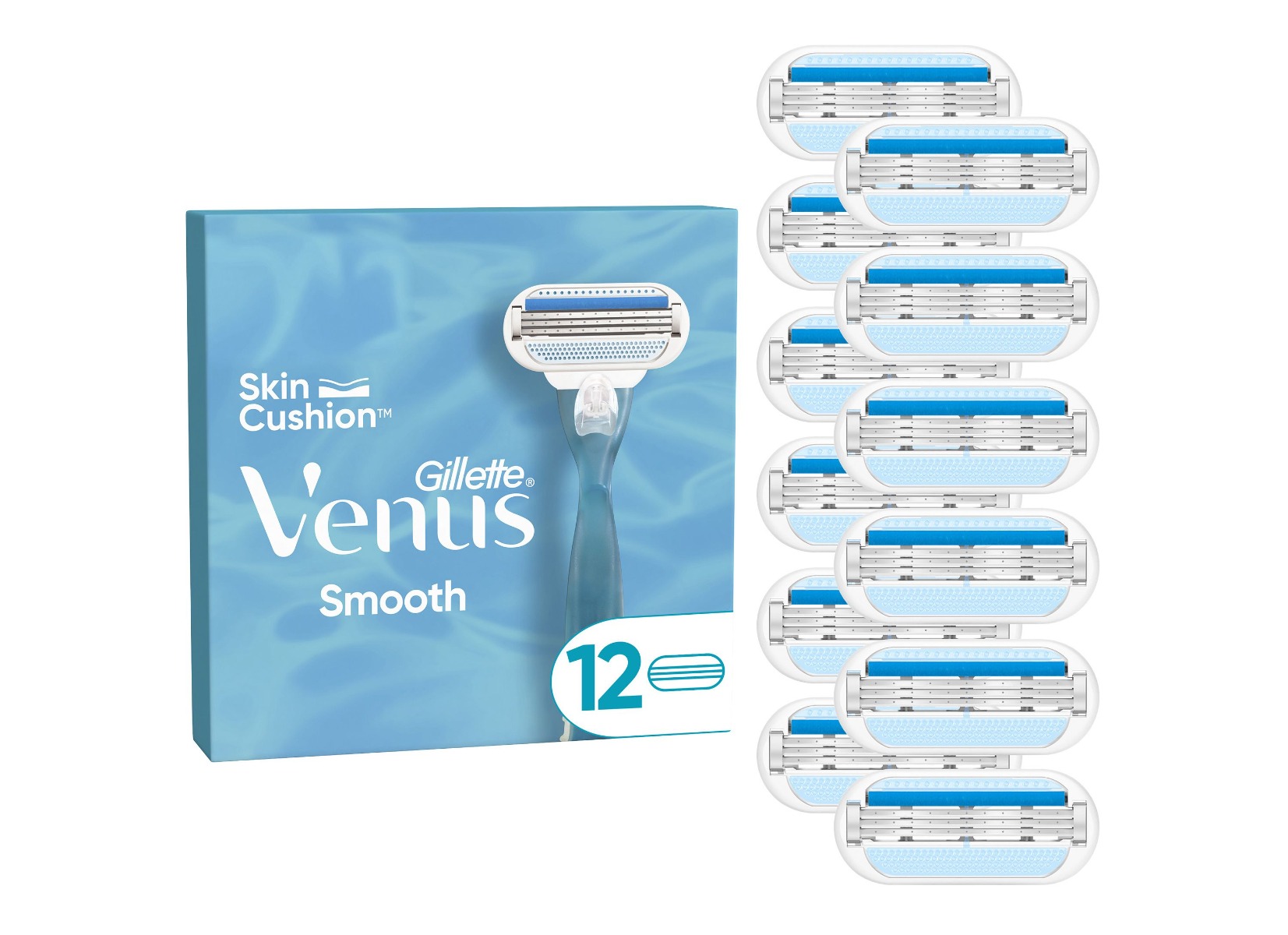Gillette Venus Smooth náhradní hlavice 12 ks Gillette