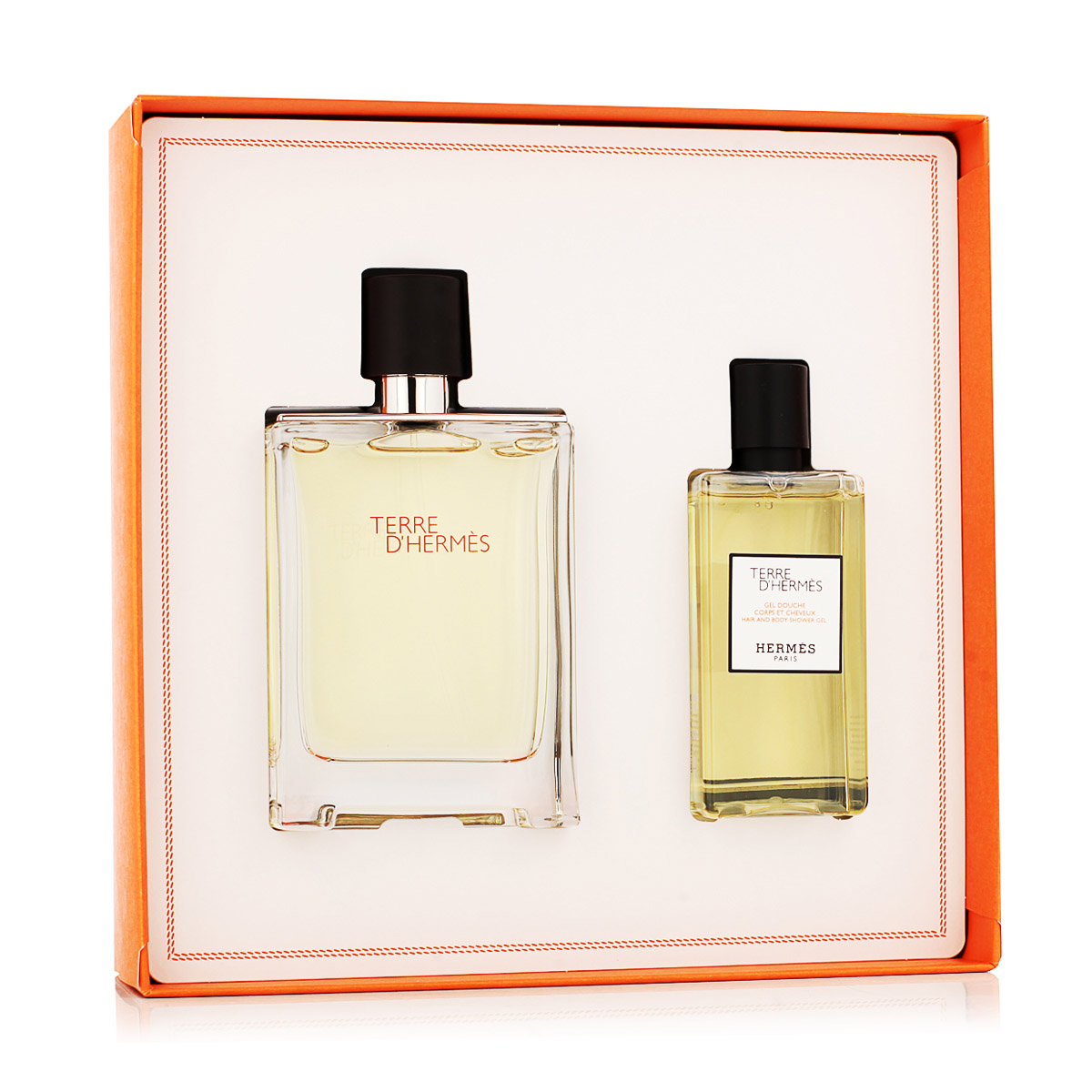 Hermès Terre D' EDT 100 ml + SG 80 ml M (Embroidered Cover) Hermès