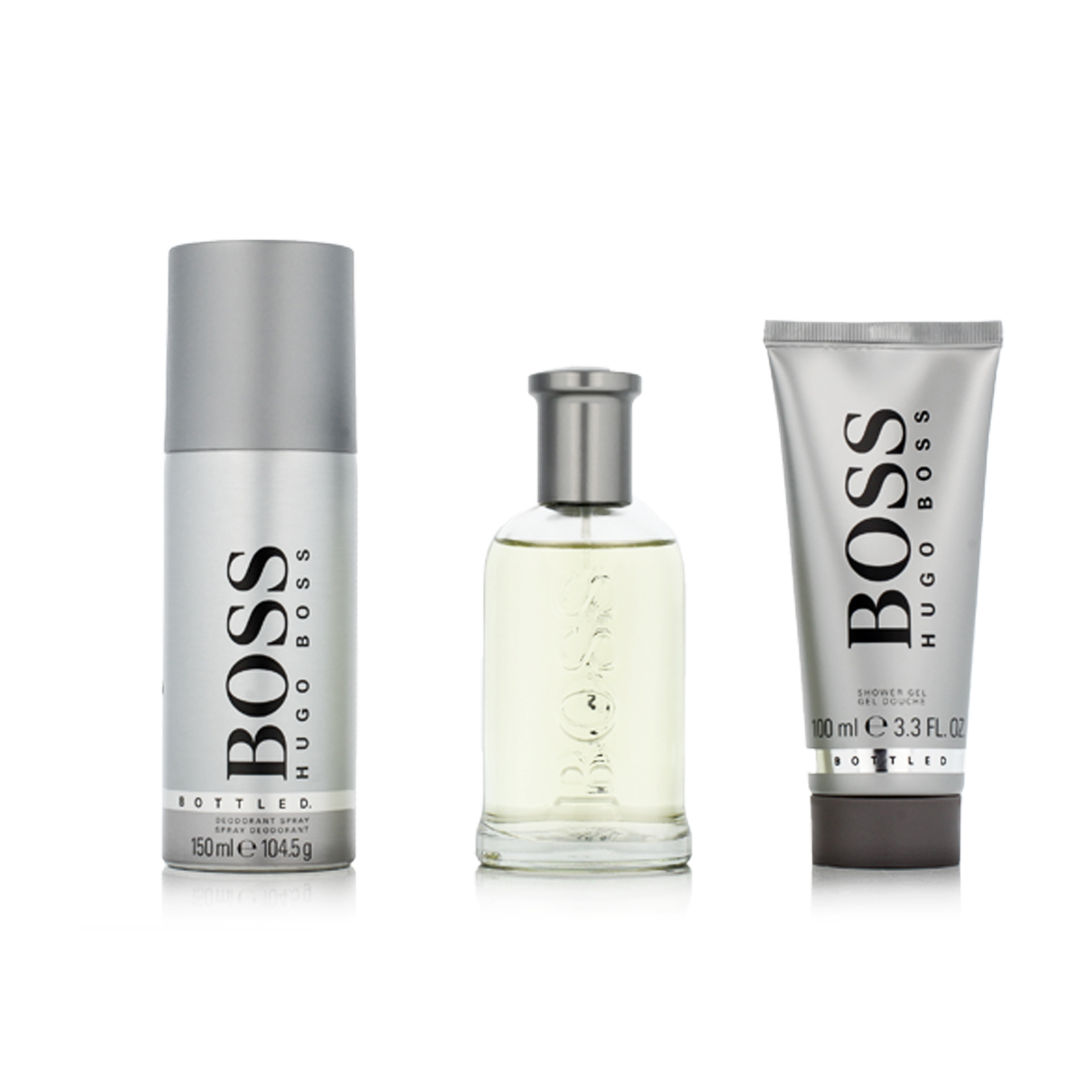 Hugo Boss Boss Bottled EDT 100 ml + SG 100 ml + DEO ve spreji 150 ml M Hugo Boss