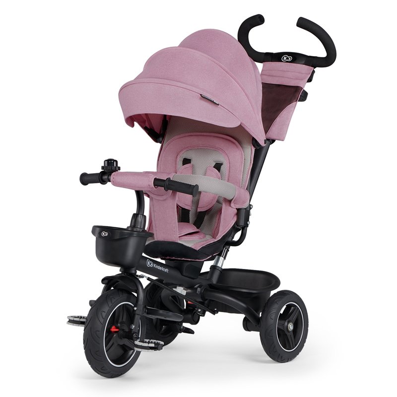 Kinderkraft select Tříkolka Spinstep Pink