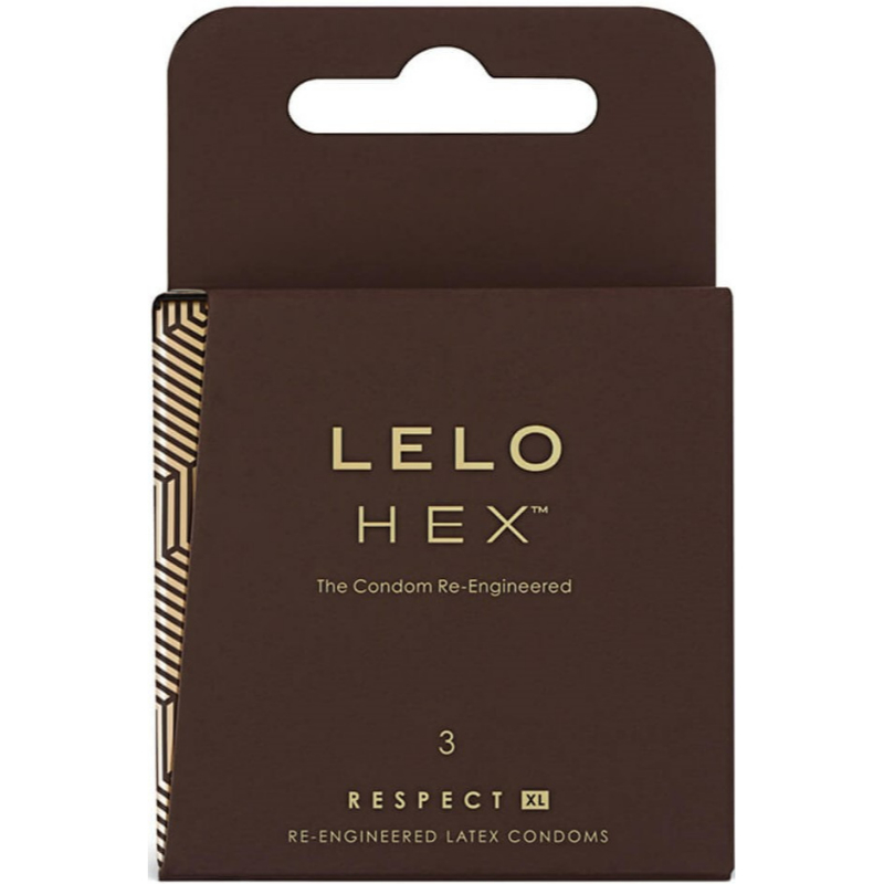LELO Hex Respect – XL kondomy (3 ks) LELO