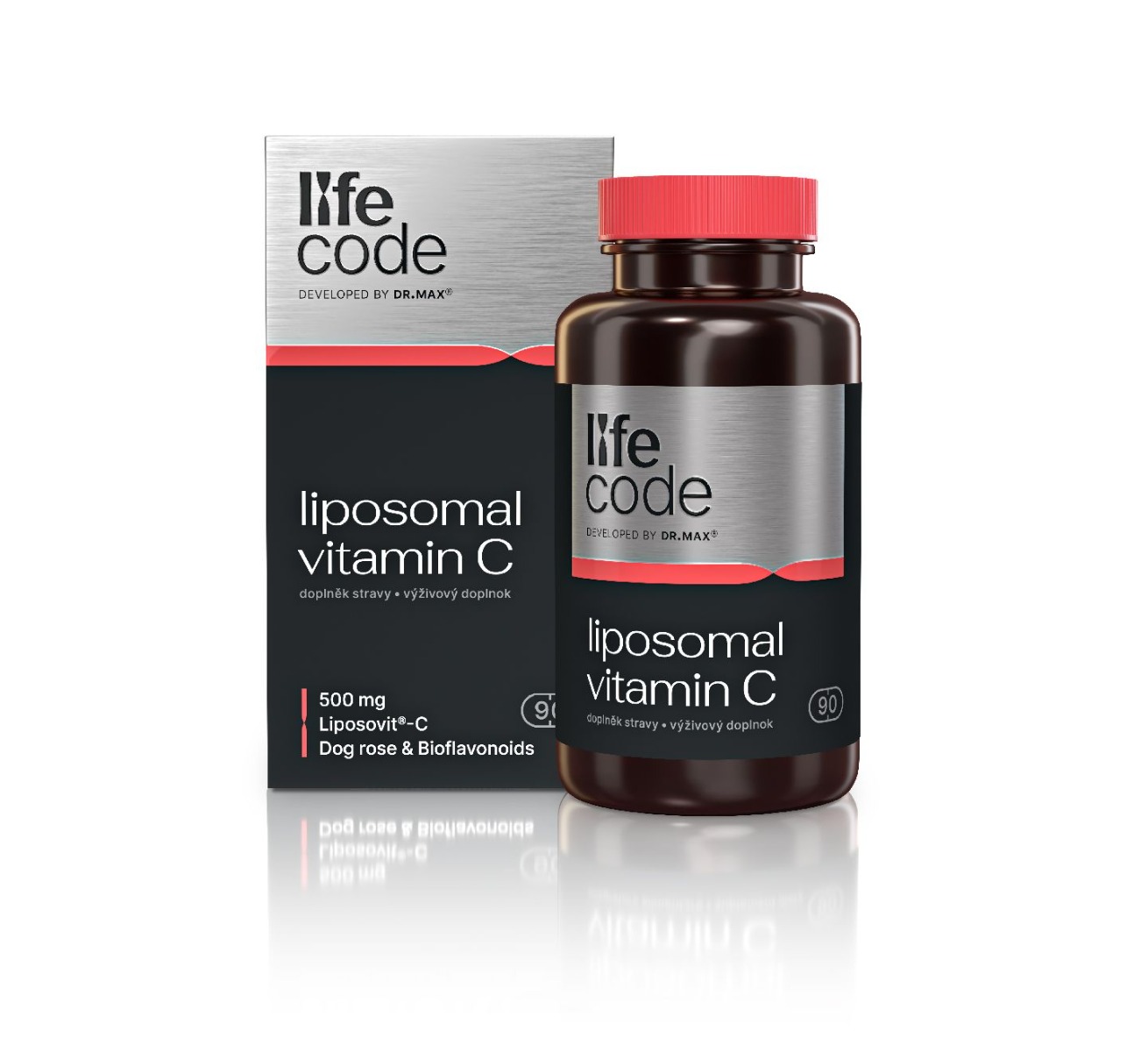 LifeCode developed by Dr. Max® Liposomal Vitamin C 90 kapslí LifeCode developed by Dr. Max®