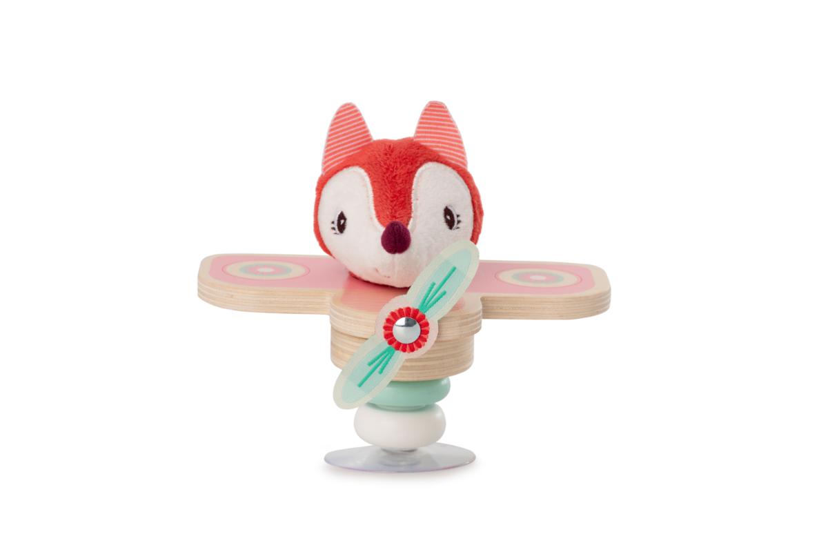 Lilliputiens houpací letadlo s pilotem - liška Alice Lilliputiens