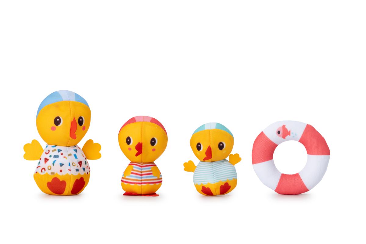 Lilliputiens kachní rodinka - hračka do vody Lilliputiens
