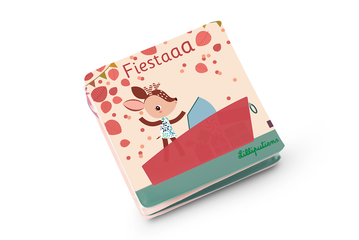 Lilliputiens kouzelná knížka do vany s přísavkami - Fiesta Lilliputiens