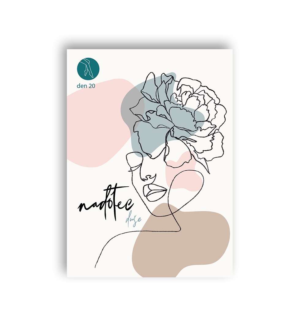 Nadotec Duše Punčochové kalhoty 20 DEN vel. 2S 1 ks béžové Nadotec