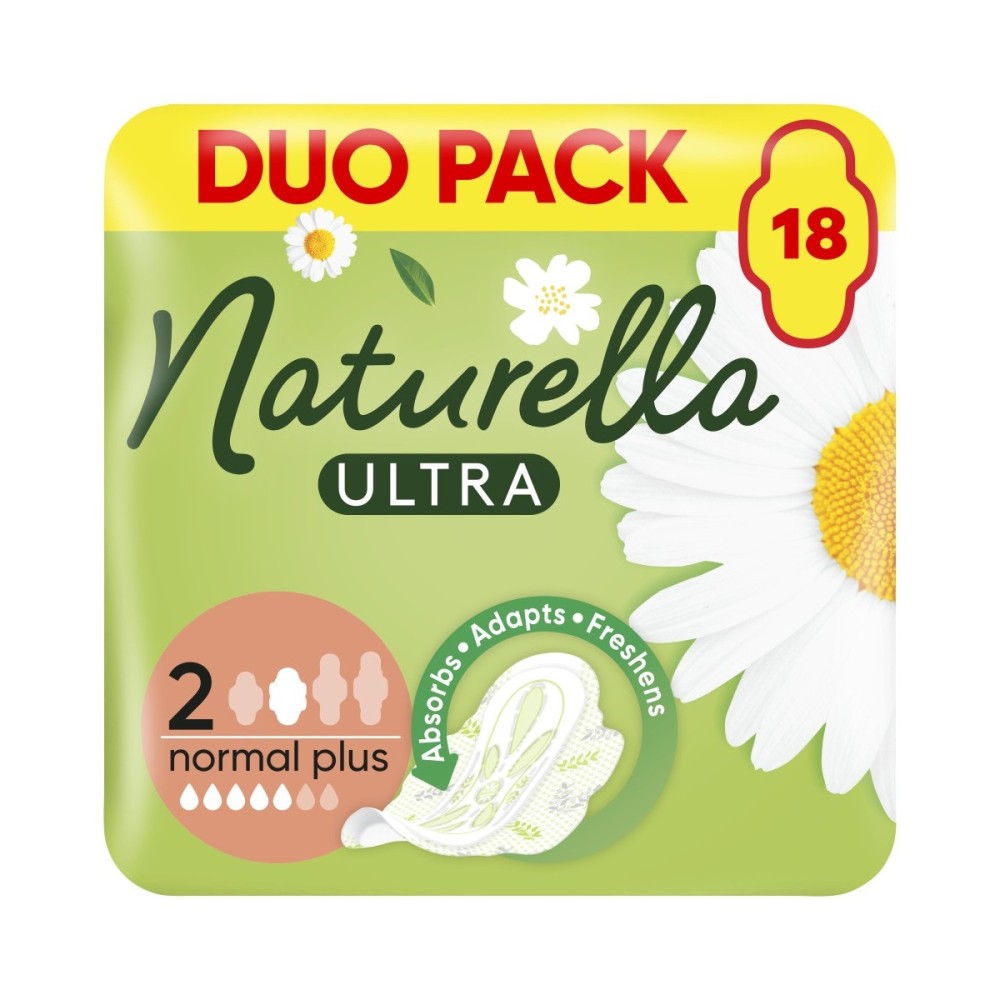 Naturella Ultra Normal Plus Duo vložky 18 ks Naturella