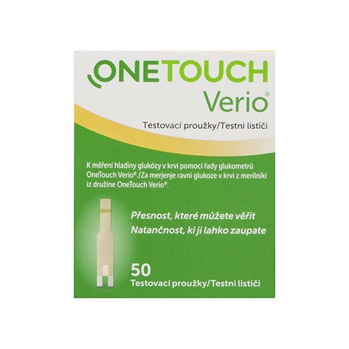 One Touch Verio testovací proužky 50 ks One Touch