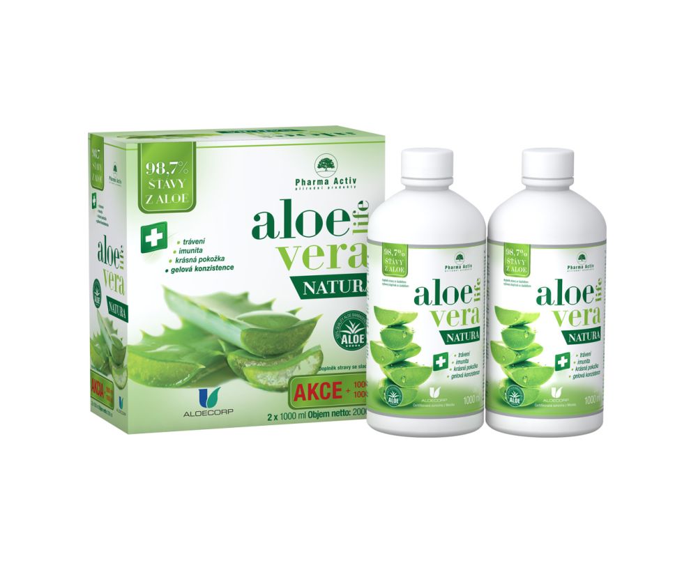 Pharma Activ AloeVeraLife NATURA 2x1000 ml Pharma Activ