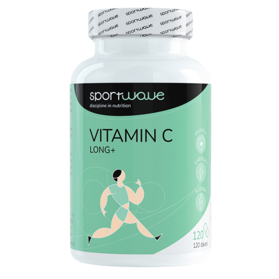 Sport Wave Vitamin C long+ - 120 kapslí Sport Wave