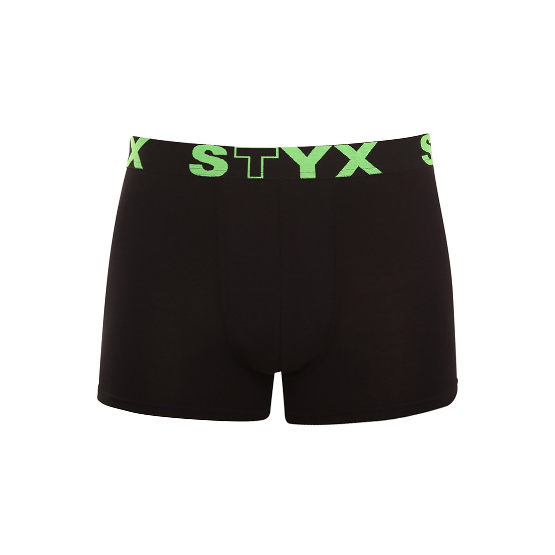 Styx Pánské boxerky sportovní guma černé (G962) S Styx