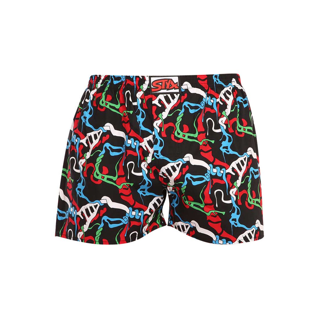 Styx Pánské trenky art klasická guma jungle (A1157) M Styx