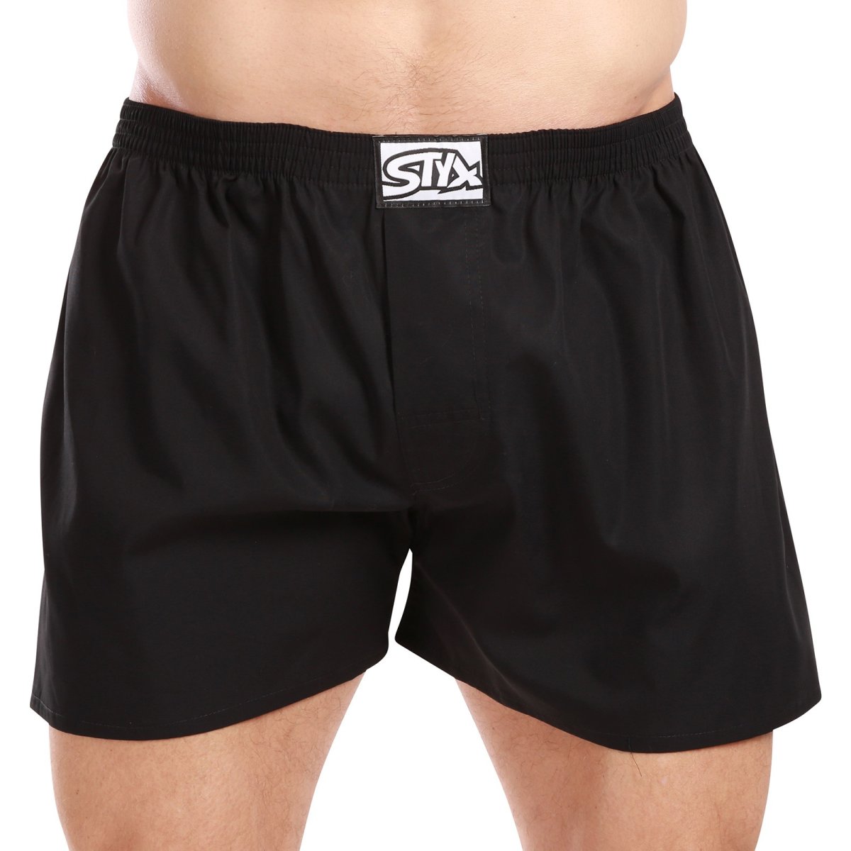 Styx Pánské trenky klasická guma černé (A960) L Styx