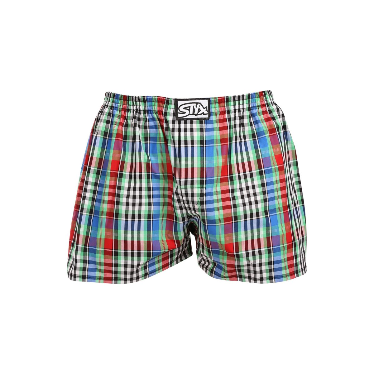 Styx Pánské trenky klasická guma vícebarevné (A1036) XL Styx