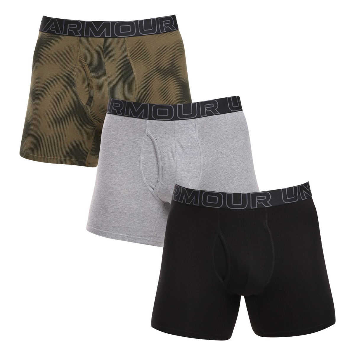 Under Armour 3PACK pánské boxerky vícebarevné (1383890 390) 4XL Under Armour