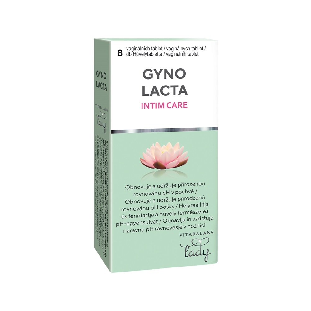 Vitabalans Gynolacta vaginální tablety 8 ks Vitabalans