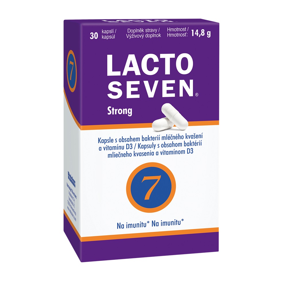 Vitabalans LactoSeven Strong 30 kapslí Vitabalans