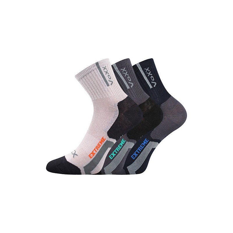 VoXX 3PACK dětské ponožky vícebarevné (Josifek-mix-boy) 16/19 VoXX