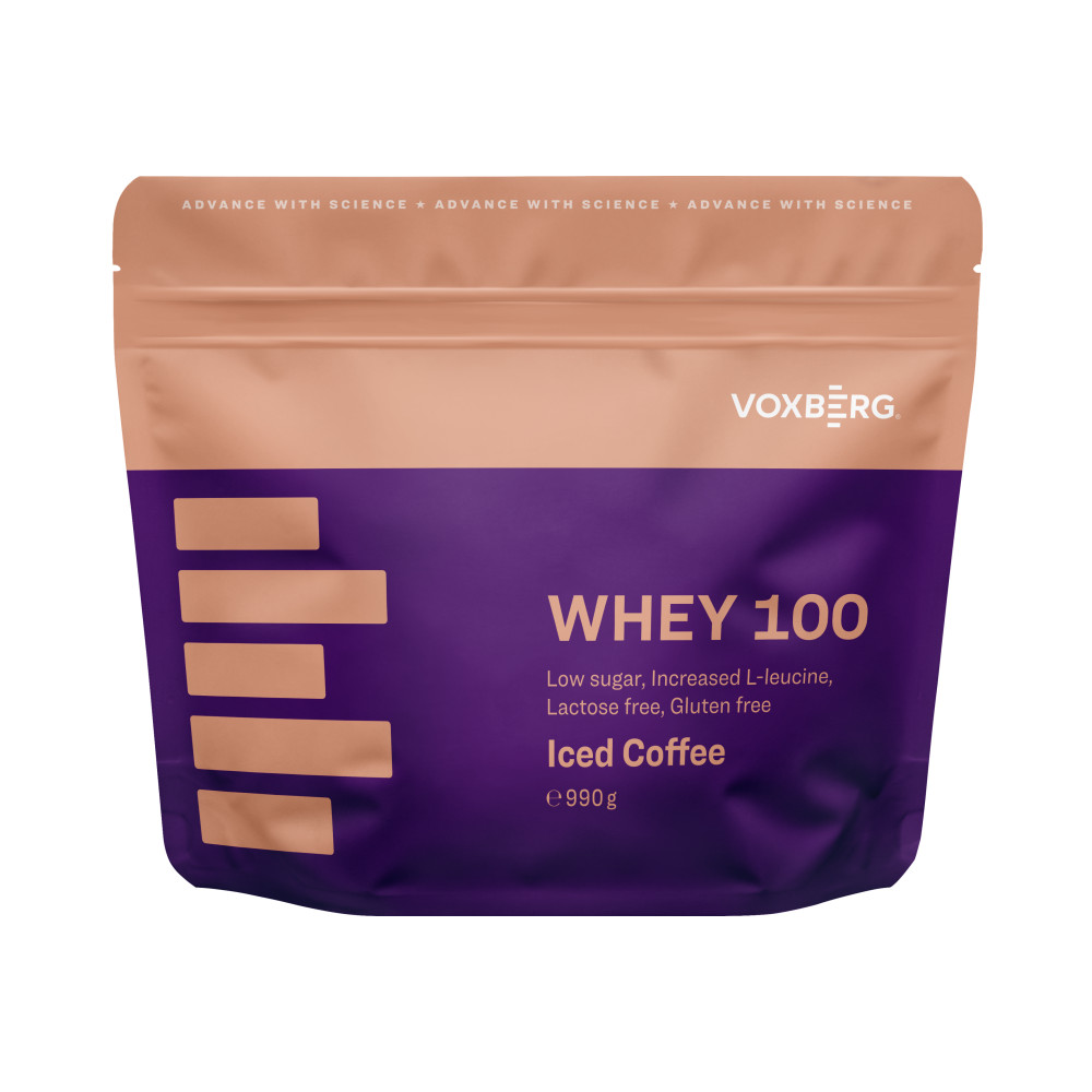 Voxberg Whey Protein 100 990g - ledová káva Voxberg