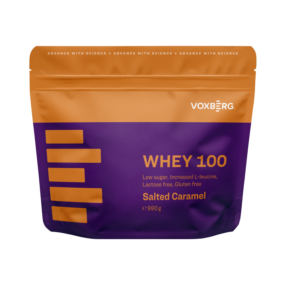 Voxberg Whey Protein 100 990g - slaný karamel Voxberg