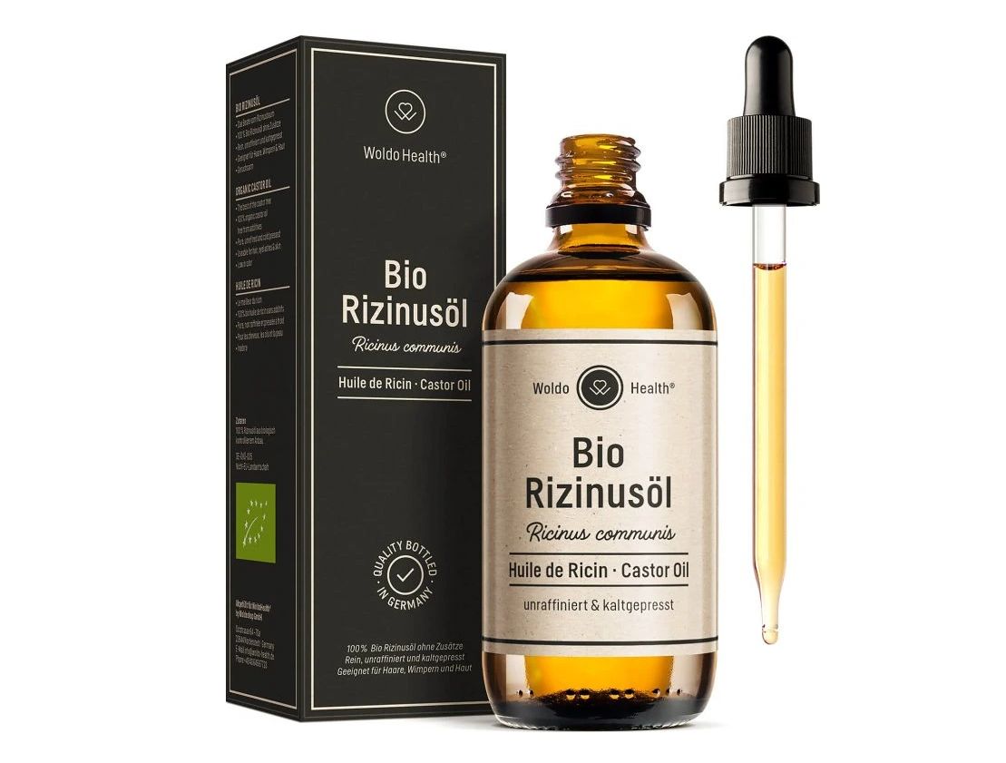 WoldoHealth Ricinový olej BIO 100 ml WoldoHealth