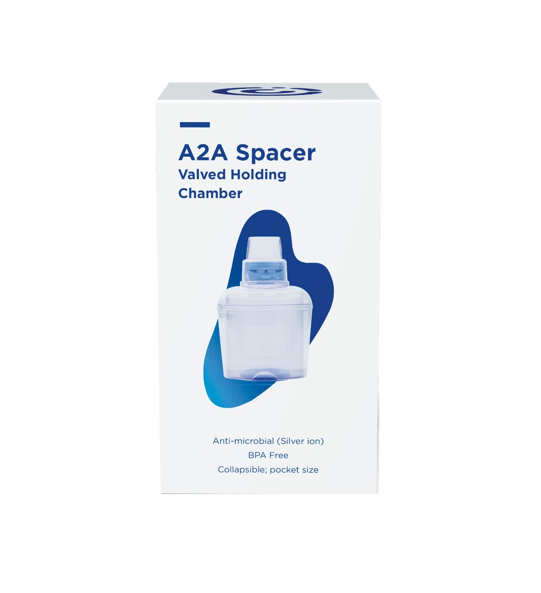 Able Spacer 2 A2A Spacer inhalační nástavec s ventilem Able Spacer 2