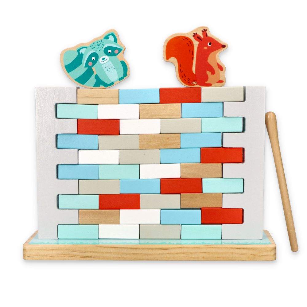 Adam Toys Dřevěná balanční hra - Zeď Adam Toys