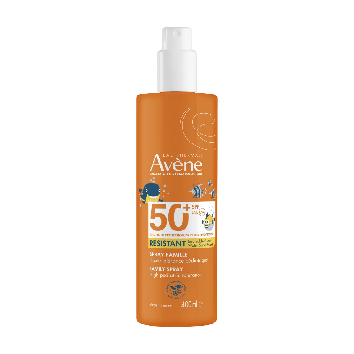 Avène Sun Sprej pro celou rodinu SPF50+ 400 ml Avène