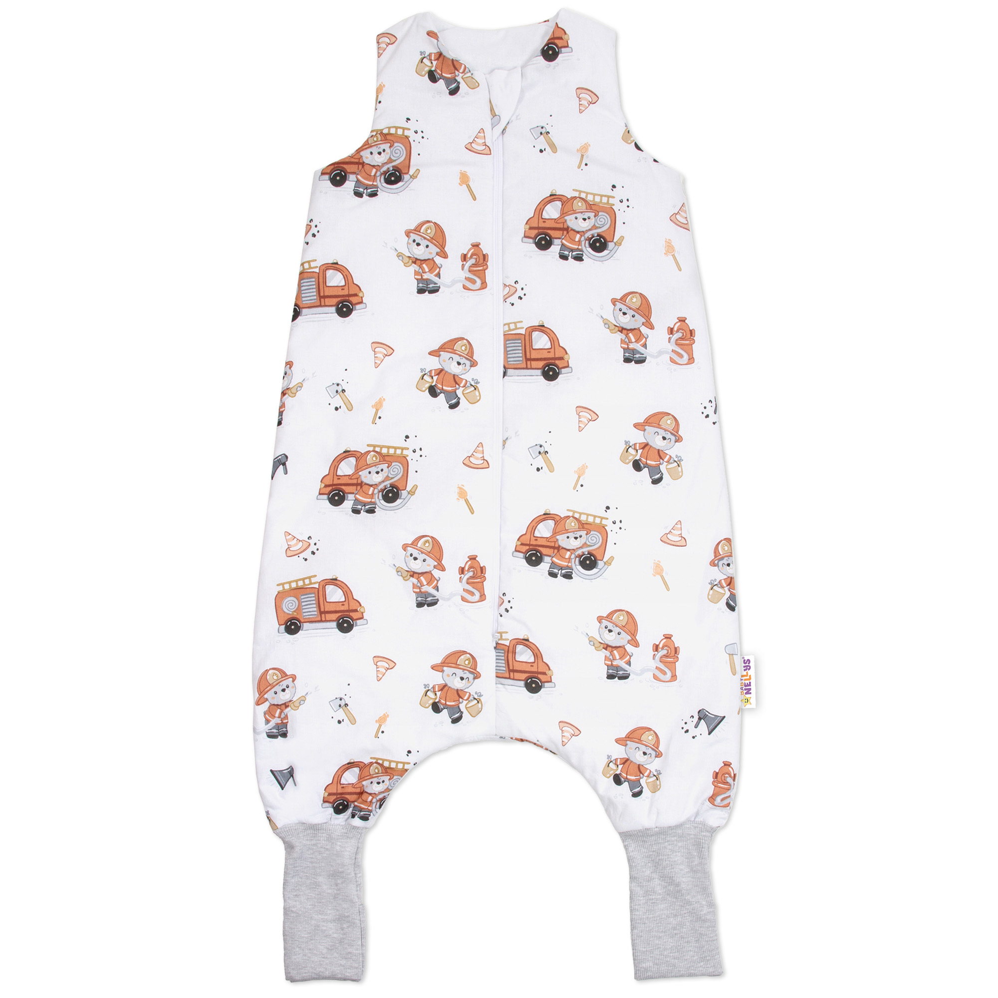 Baby Nellys Spací vak se zahrnovacími nohavičkami Baby fireman
