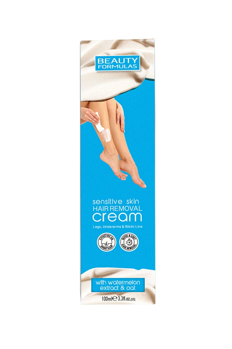 Beauty Formulas Depilační krém na citlivou pokožku 100 ml Beauty Formulas