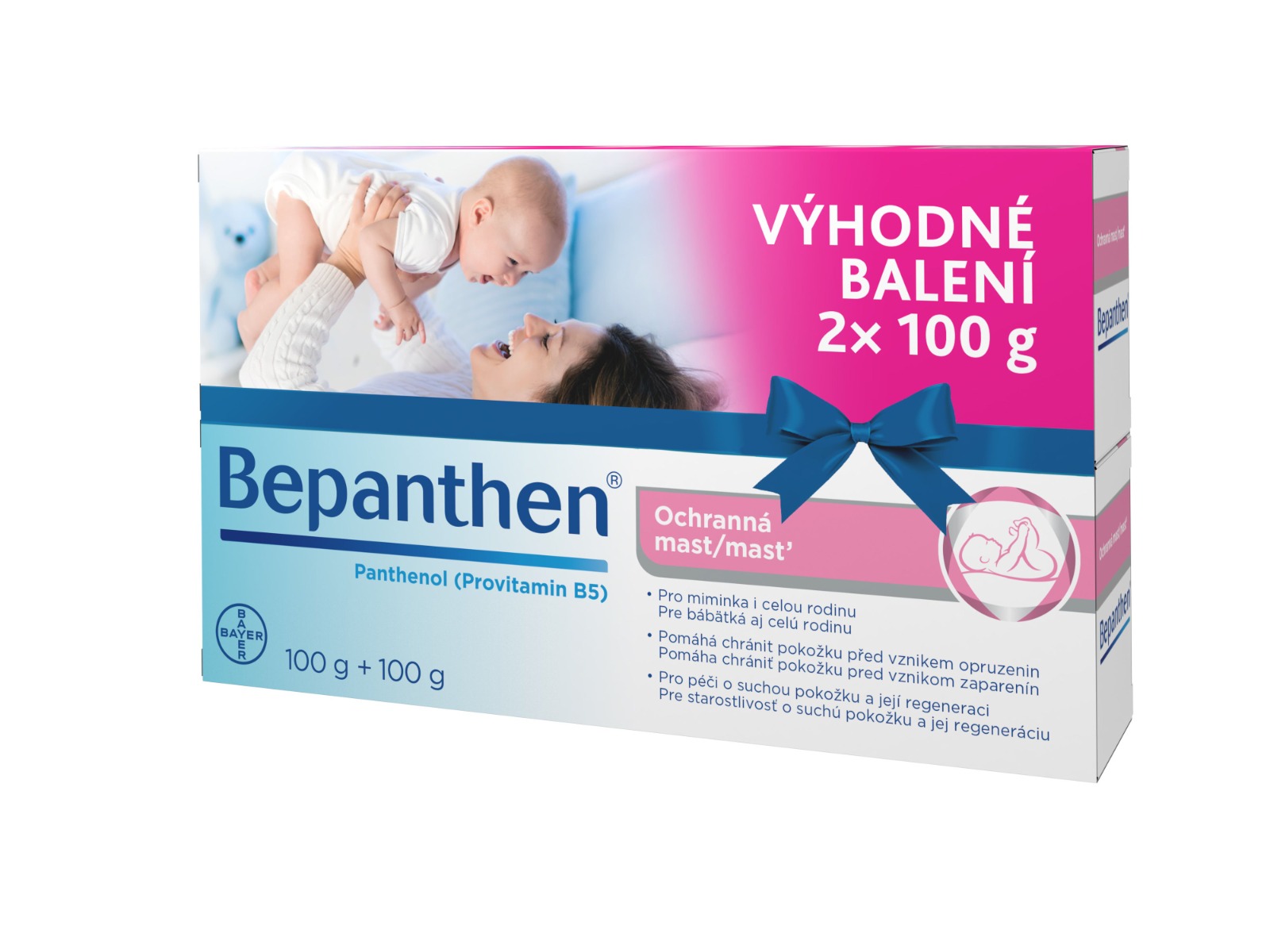 Bepanthen Ochranná mast duopack 2x100 g Bepanthen