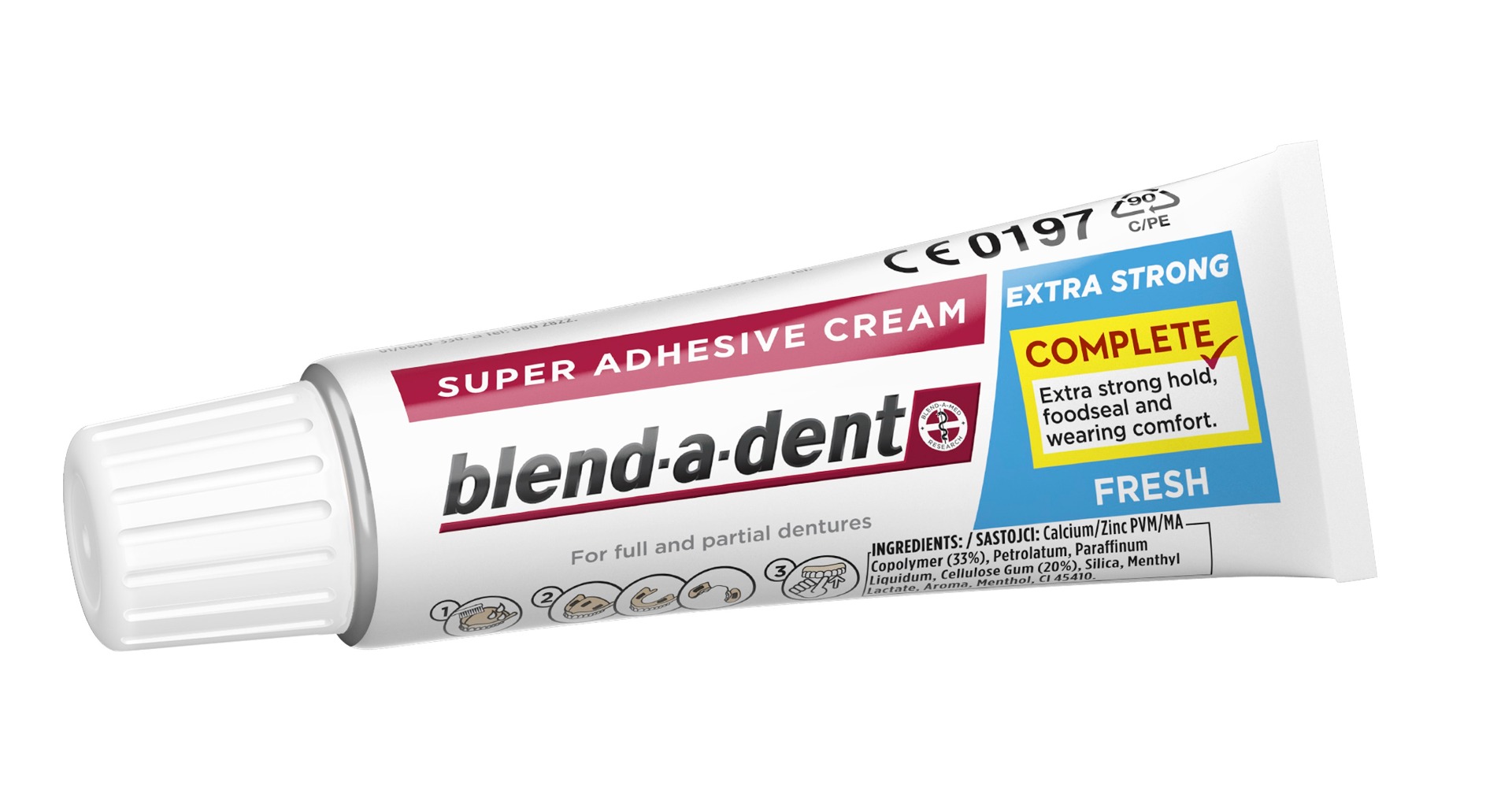 Blend-a-dent Complete Fresh fixační krém 47 g Blend-a-dent