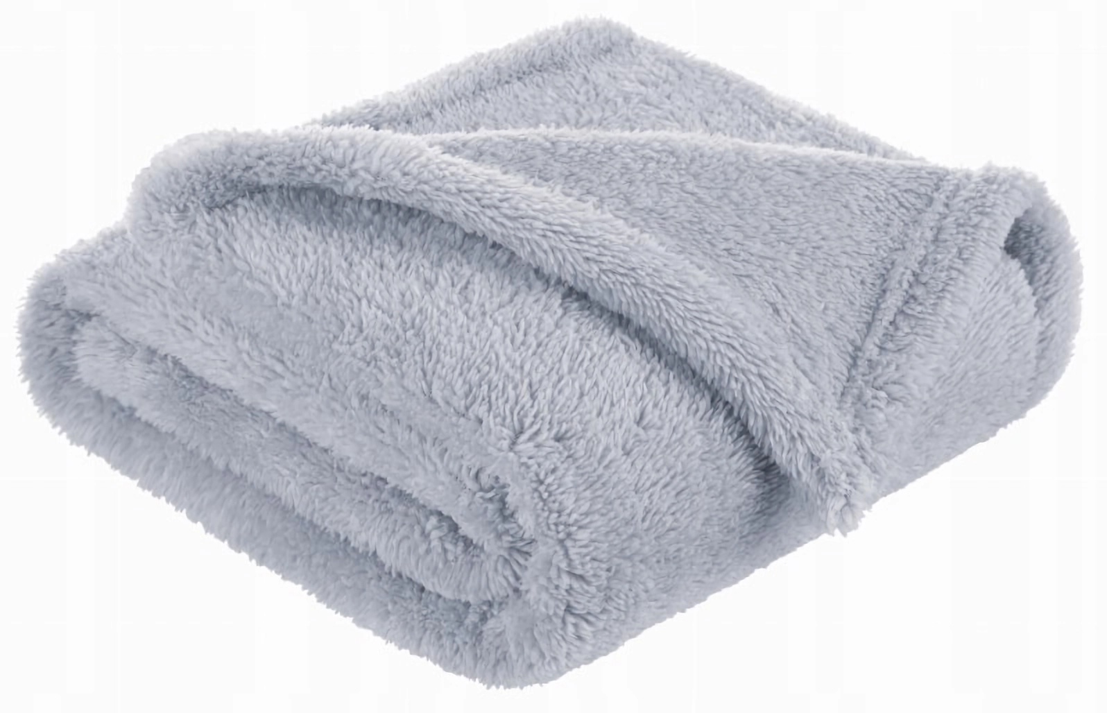 BocioLand Jemná fleecová dečka 80 x 100 cm - šedá BocioLand