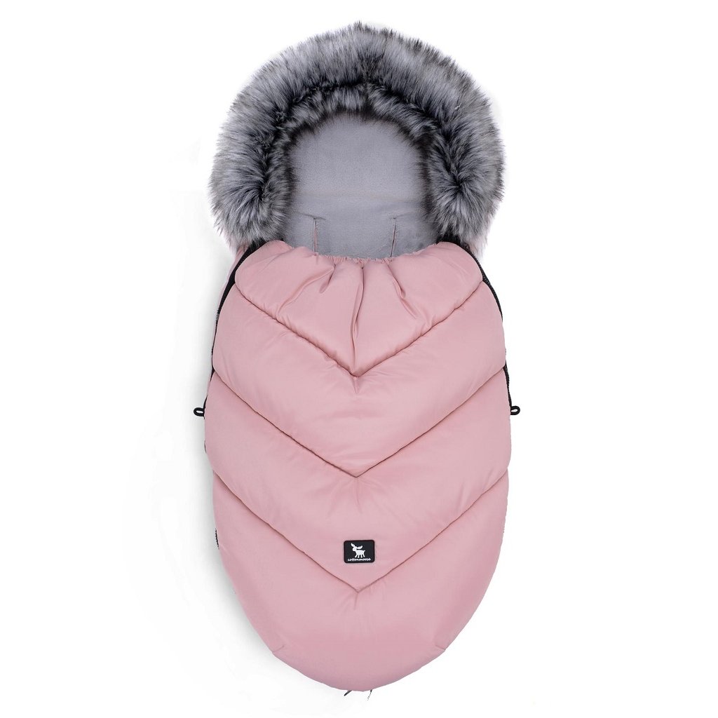 COTTONMOOSE Fusak do kočárku Moose Yukon Pink COTTONMOOSE