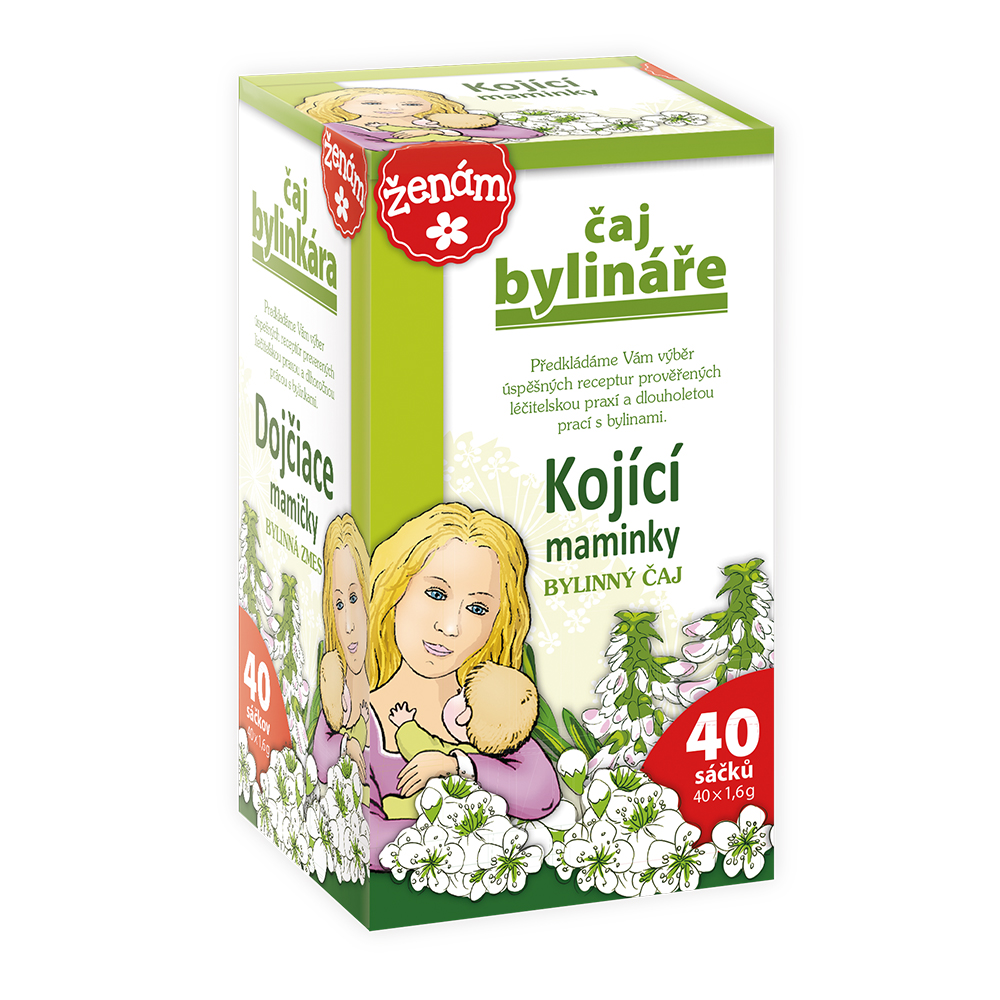 Čaj bylináře Kojící maminky nálevové sáčky 40x1