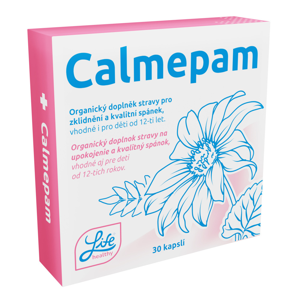Calmepam Healthy Life 30 kapslí Calmepam