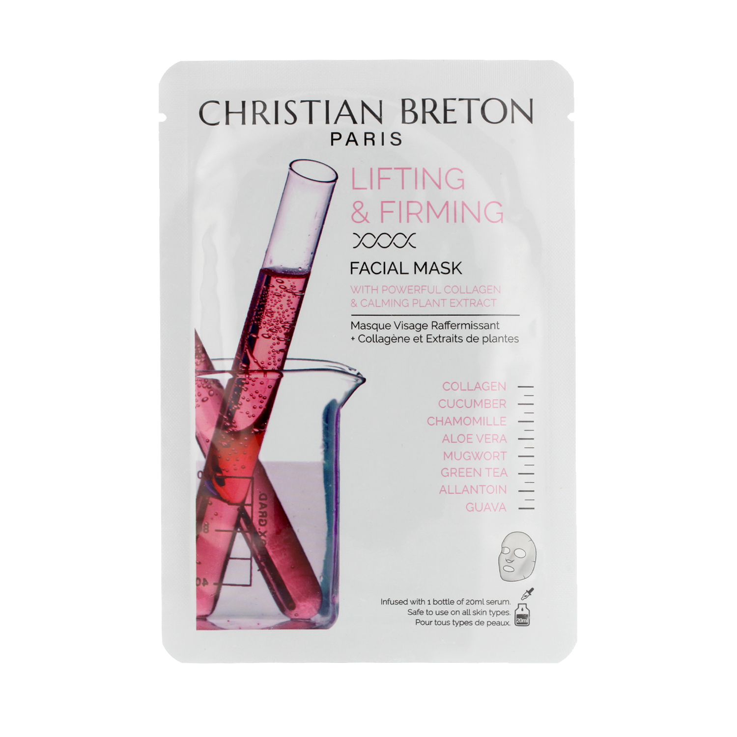 Christian Breton Lifting & Firming Facial Patches Masks 3 ks Christian Breton